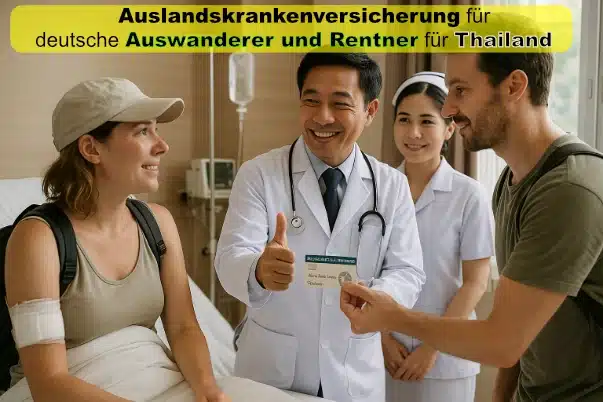 Auslandskrankenversicherung für deutsche Auswanderer und Rentner ab 50 Jahren in Thailand