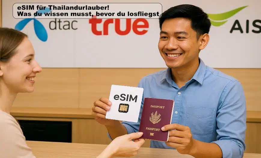 Beste eSIM-Tarife für Thailand (Urlaub & Reise)