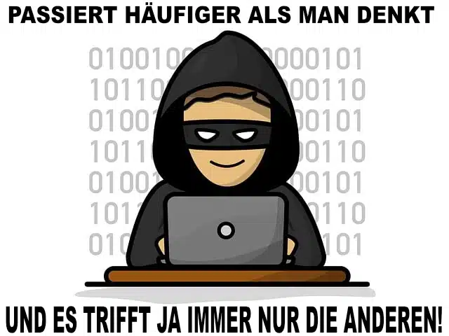 Digitaler Diebstahl durch Hacker