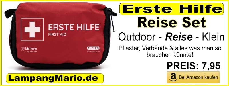 Erste Hilfe Reiseset