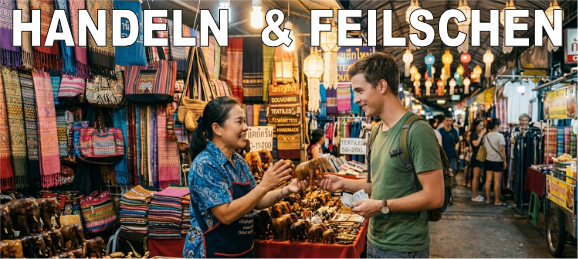 Handeln und feilschen in Thailand