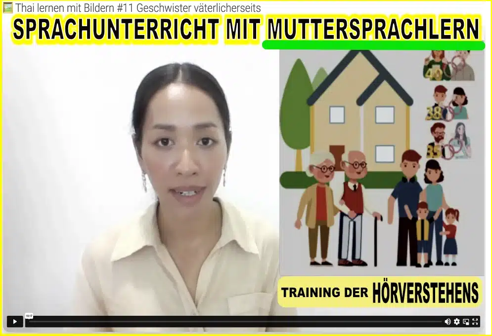 Thai lernen für deutsche Auswanderer
