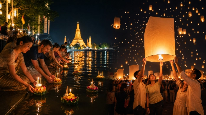 Thailand Loi Kratong Festival