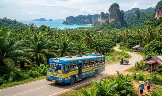 Thailand Reisen mit dem Bus