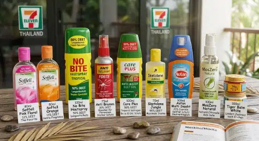 Insektenschutzmittel für den Thailand Urlaub