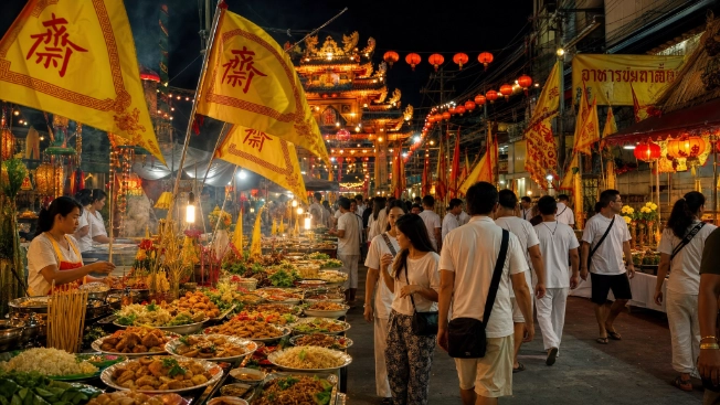 Thailand vegetarisches Festival