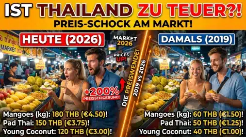 Ist Thailand für Urlaub zu teuer geworden?