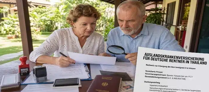 Krankenversicherung für deutsche Rentner in Thailand