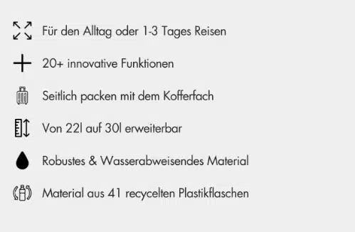 Onemate Rucksack - nicht nur für digitale Nomaden